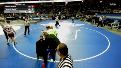 I-160 lbs Cons. Semi - Rory White, St. Francis vs Danny Dacey, Saratoga