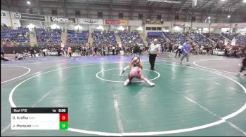 126 lbs Round Of 32 - Owen Krafka, Shelby Rising City vs Julian Marquez, Gladiator Wr Acd