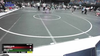 58-61 lbs Semifinal - Nolan Eck, Brawlers vs Xander Elms, Alpha Academy