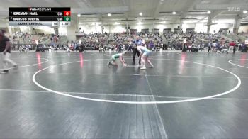 145 lbs Quarterfinal - Marcus Torvik, Williamson Co Wrestling Club vs Jeremiah Hall, Eagle Talon Wrestling Club