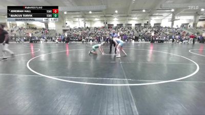 145 lbs Quarterfinal - Marcus Torvik, Williamson Co Wrestling Club vs Jeremiah Hall, Eagle Talon Wrestling Club