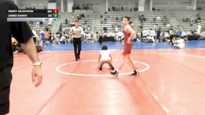106 lbs Rr Rnd 3 - Henry McGovern, Iron Faith Gold - HSB vs James Danko, Division-1 Training Center - HSB