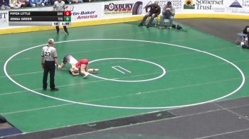 102 lbs Round Of 16 - Piper Little, Dover vs Jenna Greer, Titusville