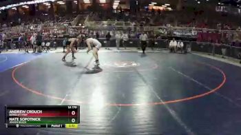 1A 170 lbs Cons. Round 2 - Andrew Crouch, Berkeley Prep vs Nate Sopotnick, Jensen Beach