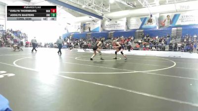 125 lbs Cons. Semi - Evelyn Thornburg, Manhattan vs Addilyn Masters, Shawnee Mission South