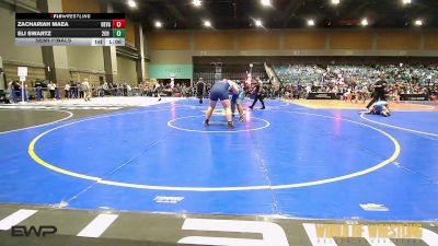 285 lbs Semifinal - Zachariah Maea, Nevada G'rage vs Eli Swartz, 209 Wrestling Academy