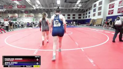 191 lbs Champ. Round 2 - Madeline Hodges, Sacred Heart vs Emma Gomez, Iowa Lakes CC