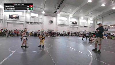 72 lbs Round 1 (8 Team) - River Davis, West Virginia Wild vs Easton Ginn, The Wrestling Mill