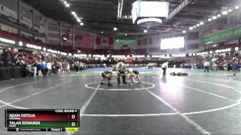 106 lbs Cons. Round 4 - Adam Ostoja, Meridian vs Talan Edwards, Kuna