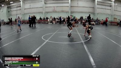 88 lbs Round 7 (8 Team) - Julian McCrimmon, Warhawks Wrestling vs Tucker Shutt, Team GT