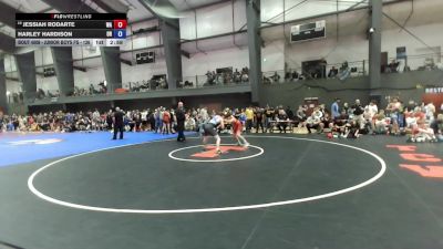 Junior Boys FS - 126 lbs Champ. Round 1 - Jessiah Rodarte, WA vs Harley Hardison, OR
