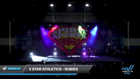 5 Star Athletics - Rubies [2022 L1.1 Youth - PREP - D2 Day 1] 2022 Spirit Sports West Palm Beach Nationals DI/DII