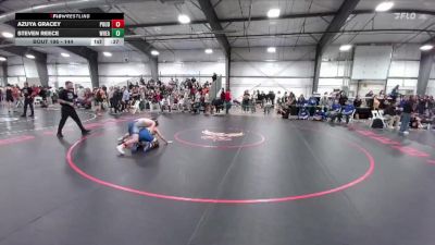 144 lbs Cons. Round 2 - Azuya Gracey, Poudre vs Steven Reece, Wheatland