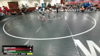 144 lbs Cons. Round 2 - Nick Hammons, Cheyenne East vs Chance Hatch, Lovell