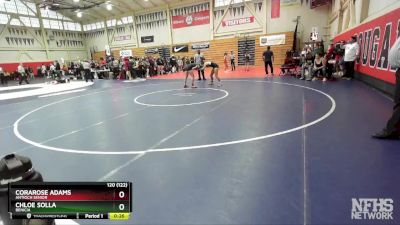 120 (122) Quarterfinal - Chloe Solla, Benicia vs CoraRose Adams, Antioch Senior