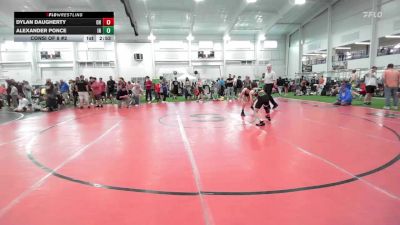 S-102 lbs Consi Of 8 #2 - Dylan Daugherty, OH vs Alexander Ponce, IN