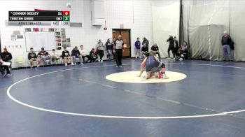 175 lbs Champ. Round 2 - Conner Seeley, Salamanca vs Tristen Gibbs, Chautauqua Lake