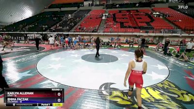 126 lbs Round 3 (8 Team) - Avery Colvin, Utah vs Zoe Greer, Colorado