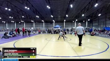 90 lbs Cons. Round 6 - Denver Arausa, Robert Stuart Middle School vs Jack Papineau, Tri-Valley Titans