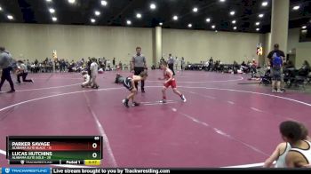 65 lbs Round 2 (4 Team) - Parker Savage, Alabama Elite Black  vs Lucas Hutchins, Alabama Elite Gold