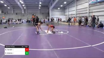 106 lbs Quarterfinal - Bryson Terrell, TN vs Raymond Adams, NY