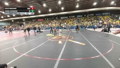 65 lbs Cons. Round 6 - Cole Mischke, Dakota Boyz Wrestling Club vs Owen Johnson, Nebraska Elite