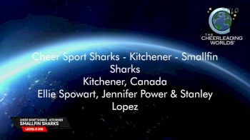 Cheer Sport Sharks - Kitchener - Smallfin Sharks [2025 L5 U18 Finals] 2025 The Cheerleading Worlds
