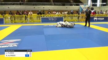 LUIS FLORES vs NATHANIEL ALFREDO 2018 Los Angeles BJJ Pro IBJJF Championship