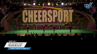 San Antonio Spirit - Team Black [2024 L3 Junior - D2 - Small - D Day 1] 2024 CHEERSPORT National All Star Cheerleading Championship