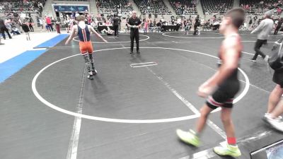 80 lbs Semifinal - Kase King, Verdigris Youth Wrestling vs Gabriel Fisher, Dog Pound