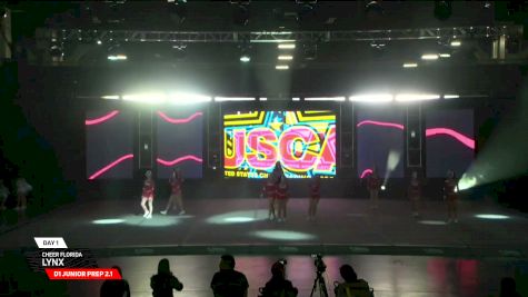 Cheer Florida - Lynx [2026 D1 Junior Prep 2.1 Day 1] 2026 US Open Cheerleading & Dance Championship