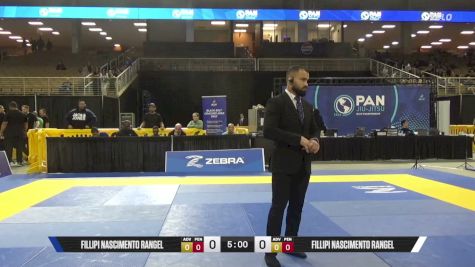 Jeffrey H Standish vs Fillipi Nascimento Rangel 2026 Pan Jiu Jitsu IBJJF Championship