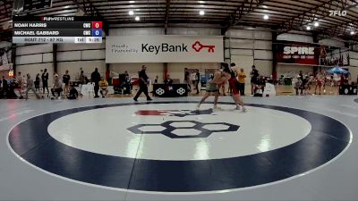 87 kg Cons. Round 2 - Noah Harris, Cougar Wrestling Club vs Michael Gabbard, Cougar Wrestling Club