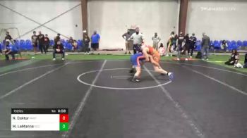 152 lbs Consolation - Nicholas Doktor, Partroy Wrestling vs Mike LaManna, Red Nose