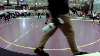 215 lbs Champ. Round 2 - Devin Dowens, Plainedge vs Satoshi Davis, SLAM Academy