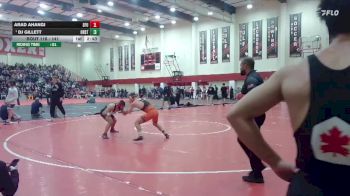 141 lbs Champ. Round 2 - Dj Gillett, Oregon State vs Arad Ahangi, Simon Fraser (B.C.)