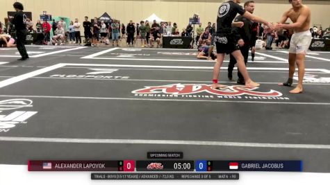 Alexander Lapovok vs Gabriel Jacobus 2025 ADCC Orlando Open/Youth Trials