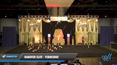 Hanover Elite - Ferocious [2021 L1 Youth - D2 - Small Day 2] 2021 Queen of the Nile: Richmond