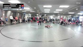 38-43 lbs Round 2 - Ledger Reid, East Idaho Elite Wrestling Club vs Brantley Fresquez, Homedale Wrestling Club