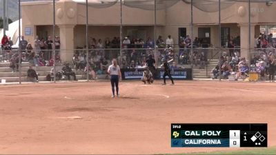Cal vs Cal Poly - 2024 Mary Nutter Collegiate Classic