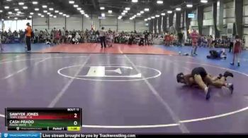 105 lbs Round 4 (6 Team) - Sawyer Jones, Terps Xtreme vs Cash Prado, Minion White