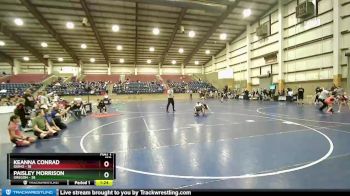 110 lbs Round 1 (6 Team) - Paisley Morrison, Oregon vs Keanna Conrad, Idaho