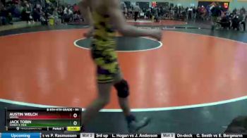 94 lbs Cons. Round 1 - Jack Tobin, Xavier X-Men vs Austin Welch, Wrath