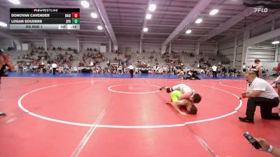 195 lbs Rr Rnd 1 - Donovan Cavender, Ragin Raisins Niagara HS vs Logan Souders, St. Paris Graham