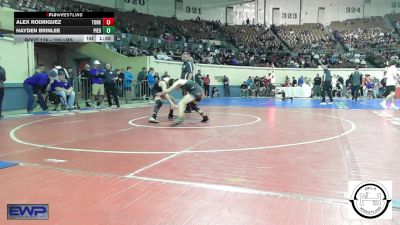 120 lbs Round Of 16 - Alex Rodriguez, Tonkawa vs Hayden Brinlee, Piedmont