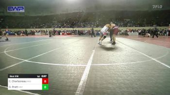 Consi Of 8 #1 - Carson Charboneau, Wagoner vs Derrick Pratt, Hinton Comets