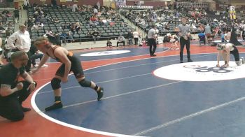 4A 132 lbs Cons. Semi - Jerry Stringer, Malvern vs Kanden Carson, Huntsville