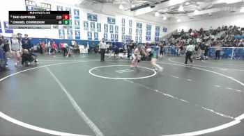 130 lbs Cons. Round 5 - Chanel Correidor, Aliso Niguel vs Tasi Quitigua, El Toro