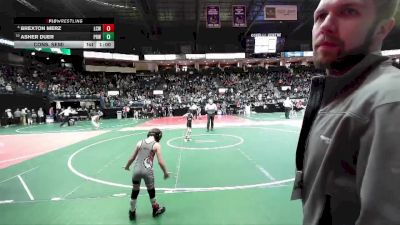 60 lbs Cons. Semi - Asher Duer, PRW1 vs Brexton Merz, LCW3