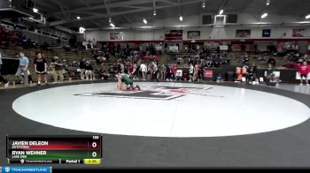 133 lbs Cons. Round 4 - Ryan Wehner, Lake Erie vs Javien DeLeon, Kutztown